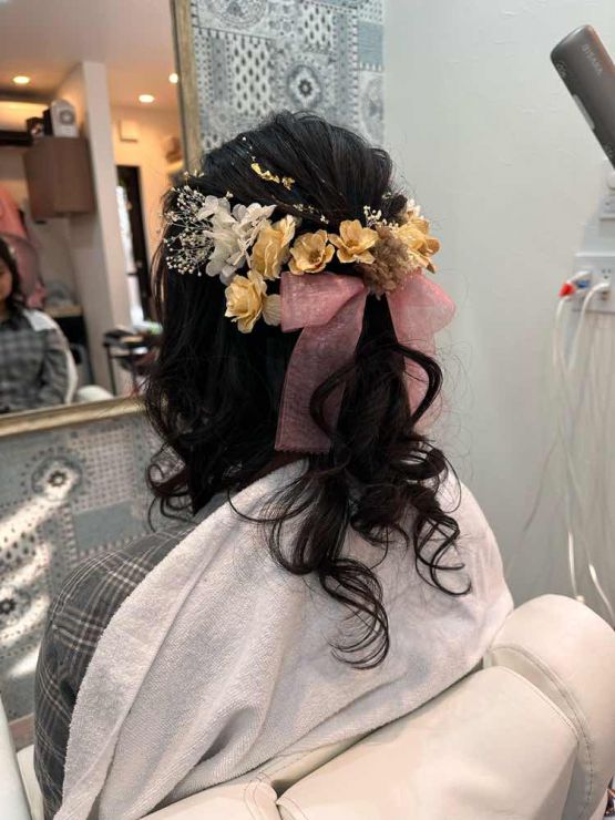 山口市/美容室/美容院/セット/アレンジ 結婚式/成人式/卒業式/上手/おすすめ 山口市/美容室/美容院/セット/アレンジ 結婚式/成人式/卒業式/上手/おすすめ