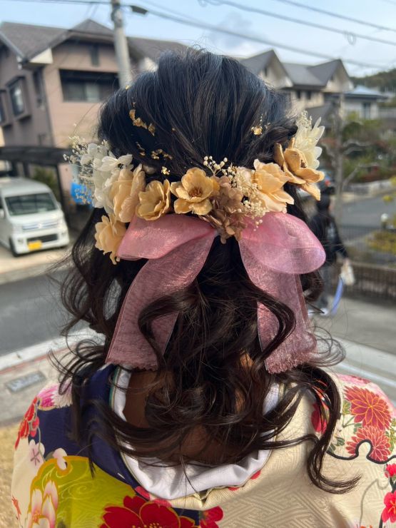 山口市/美容室/美容院/セット/アレンジ 結婚式/成人式/卒業式/上手/おすすめ 山口市/美容室/美容院/セット/アレンジ 結婚式/成人式/卒業式/上手/おすすめ